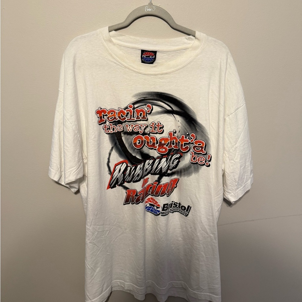 Vintage 90s Racing Bristol Motor Speedway Tee